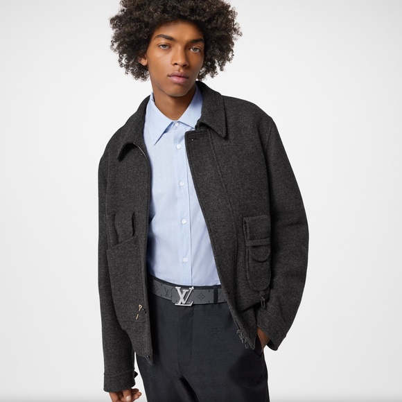 Louis Vuitton LV Initiales 40mm Reversible Belt Monogram Eclipse Reverse Logo 90 - Picture 7 of 7